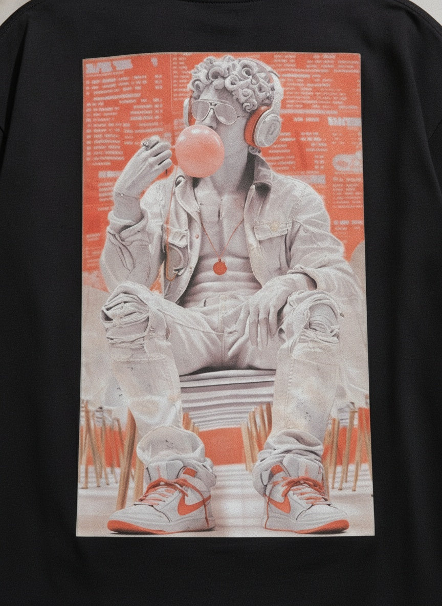 Tricou Oversize Boyz Ceramic W Ballon Graphic