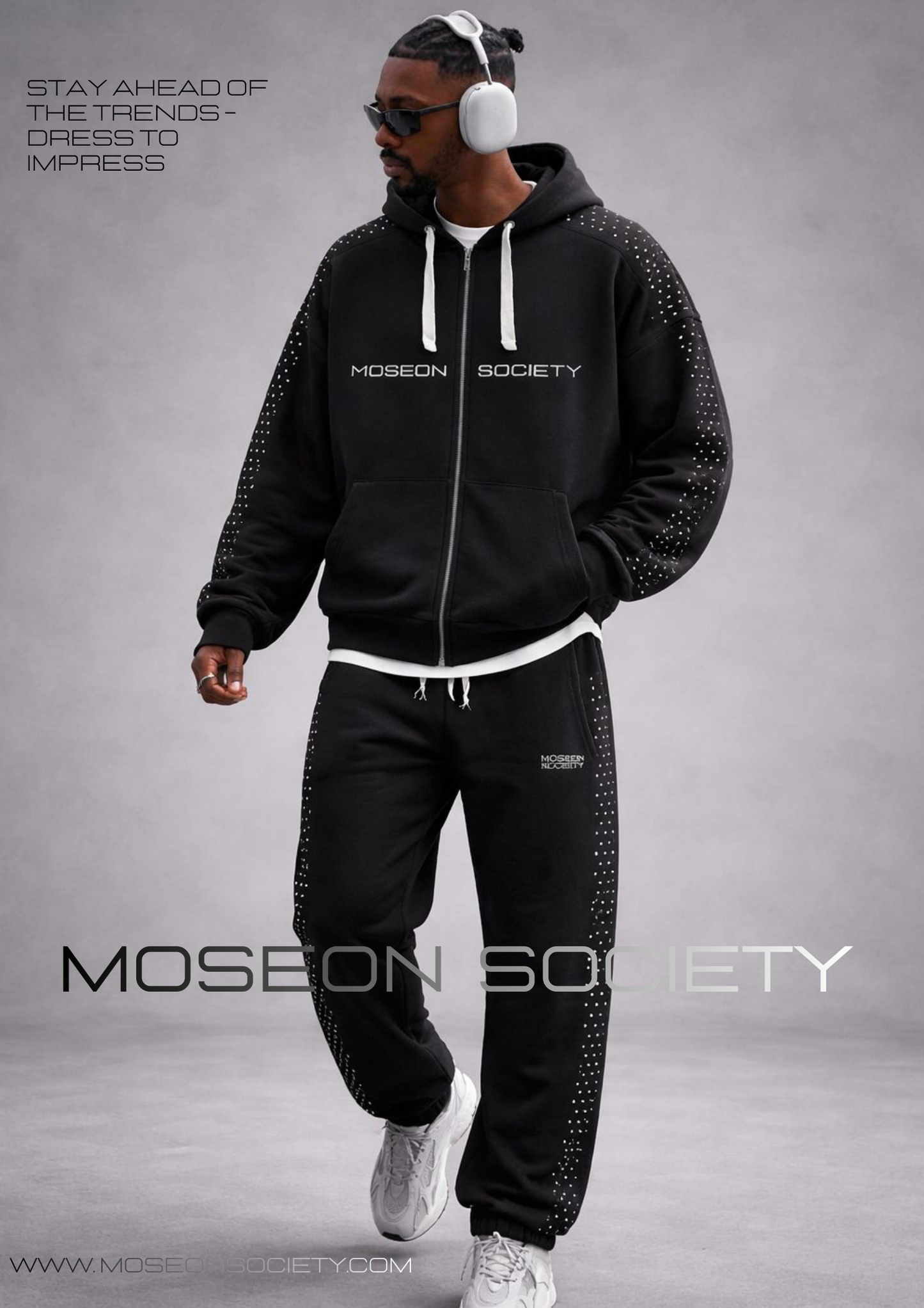 Trening W Rhinestones Medusa Graphic