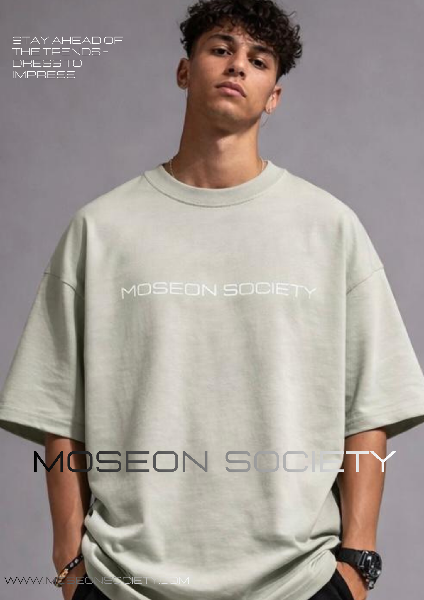 Tricou Oversize Be Different In Society Graphic