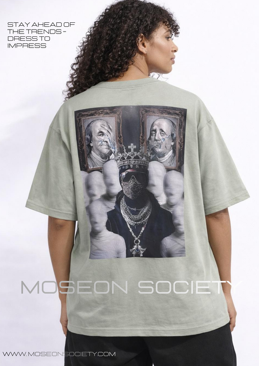 Tricou Oversize Be Different In Society Graphic