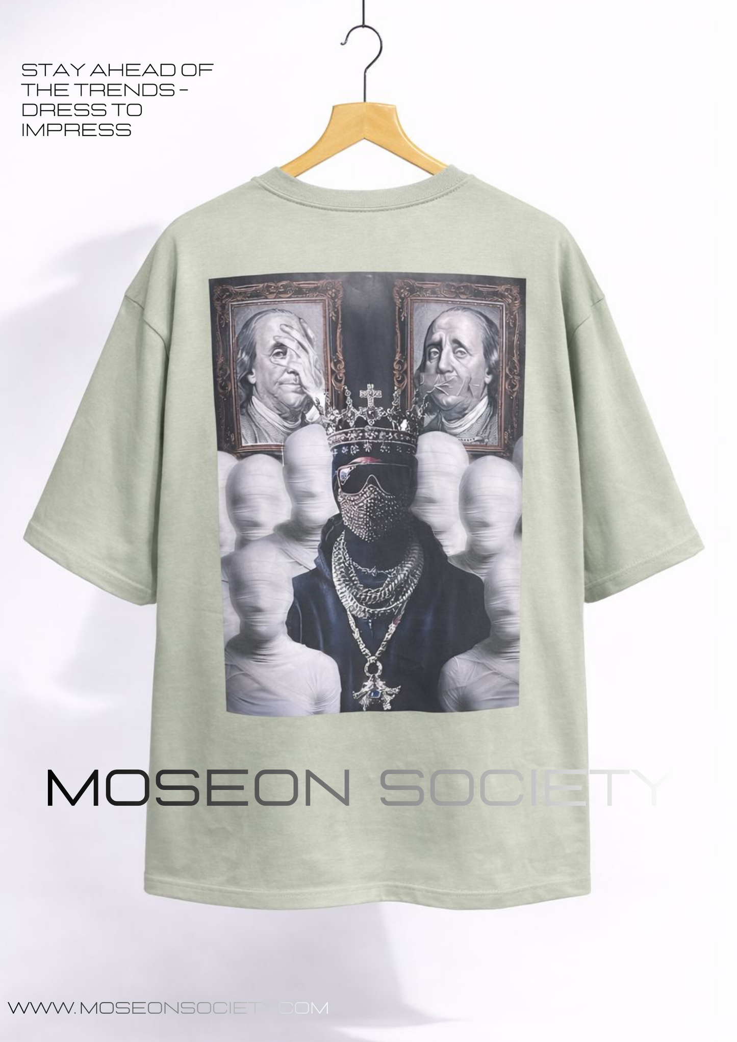 Tricou Oversize Be Different In Society Graphic