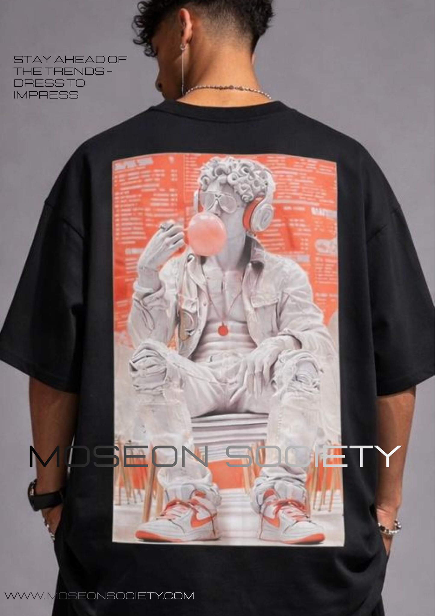 Tricou Oversize Boyz Ceramic W Ballon Graphic