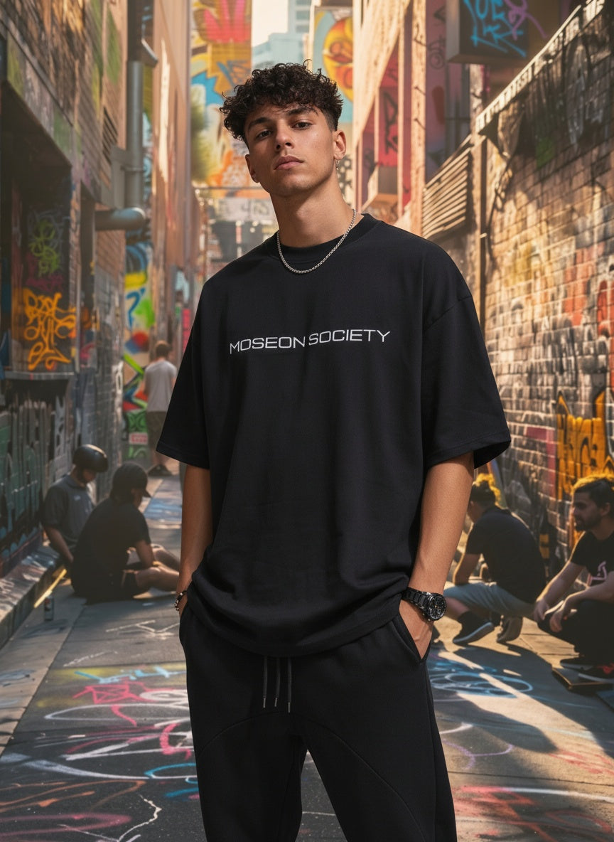 Tricou Oversize Boyz Ceramic W Ballon Graphic