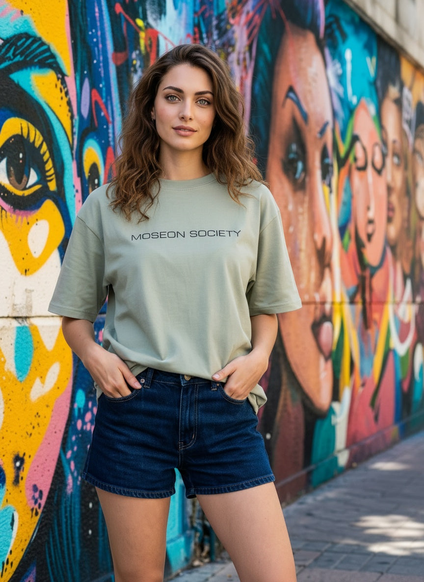 Tricou Oversize All Eyez On Me Graphic