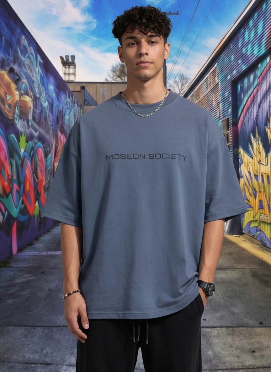 Tricou Oversize Lady In LA Graphic