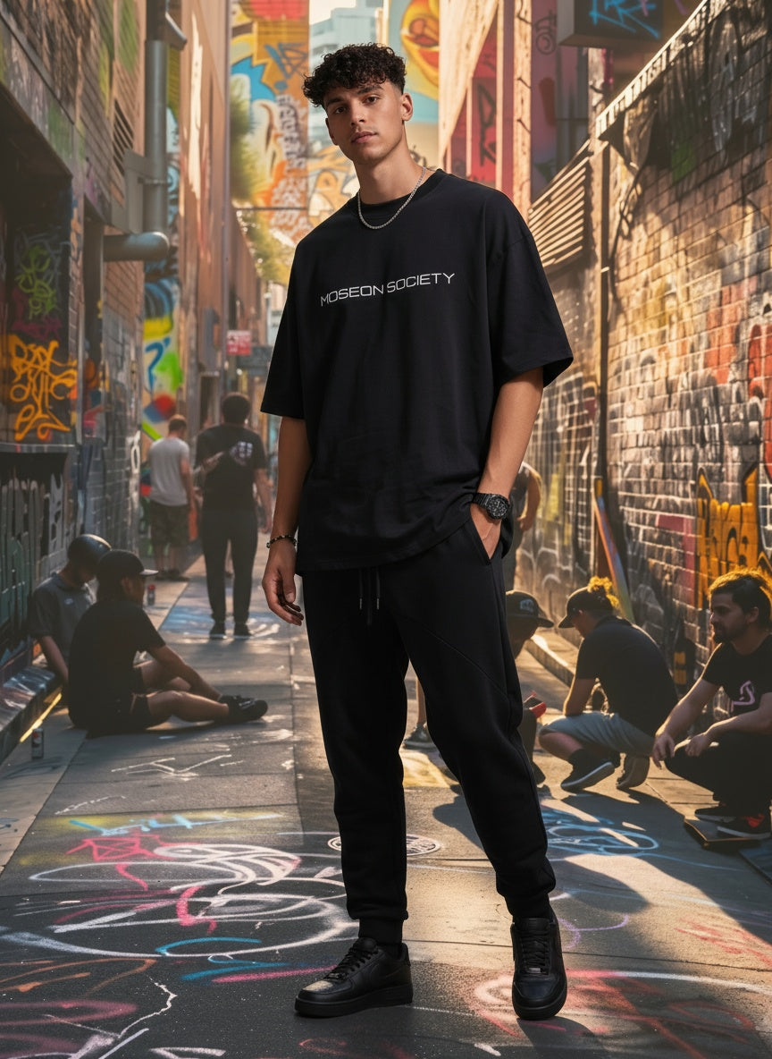 Tricou Oversize Boyz Ceramic W Ballon Graphic