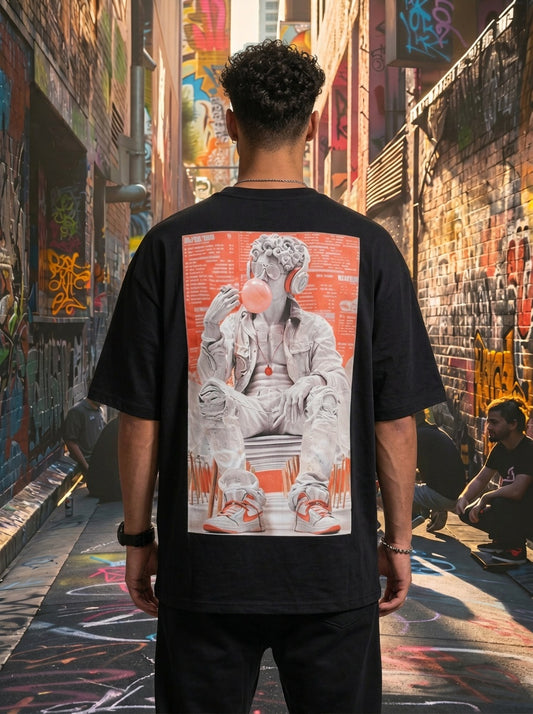 Tricou Oversize Boyz Ceramic W Ballon Graphic