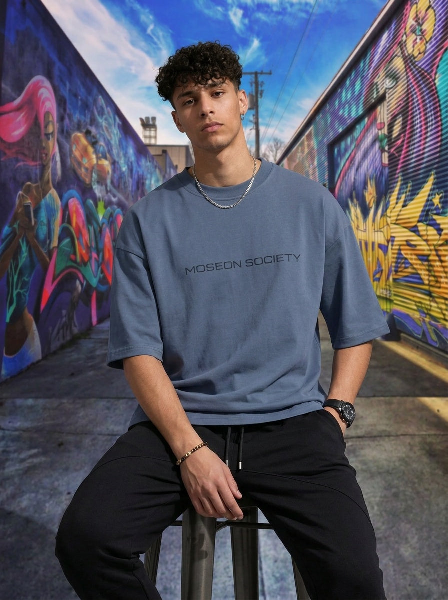 Tricou Oversize Lady In LA Graphic