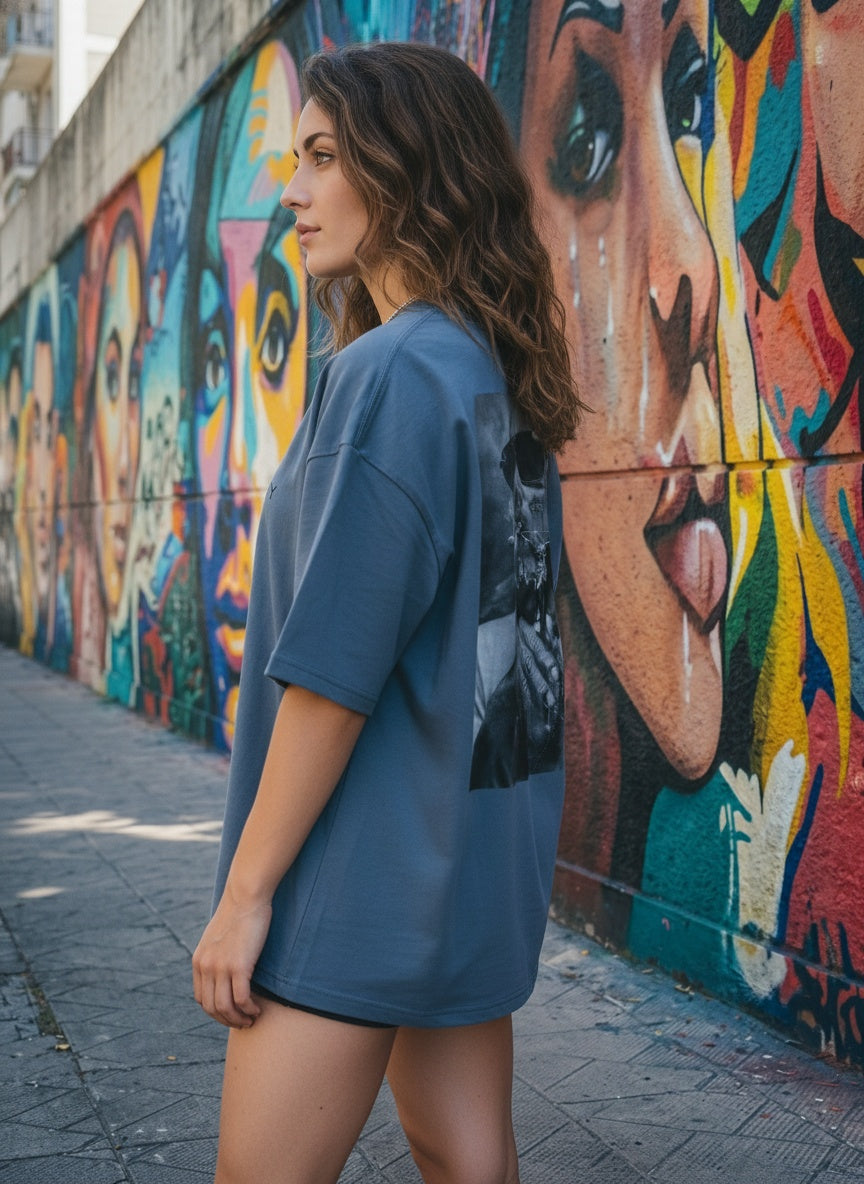 Tricou Oversize Snoop Dogg Graphic