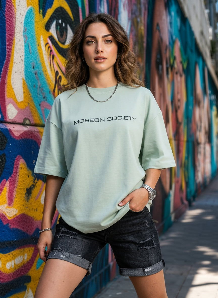 Tricou Oversize Money Make U Blind Graphic