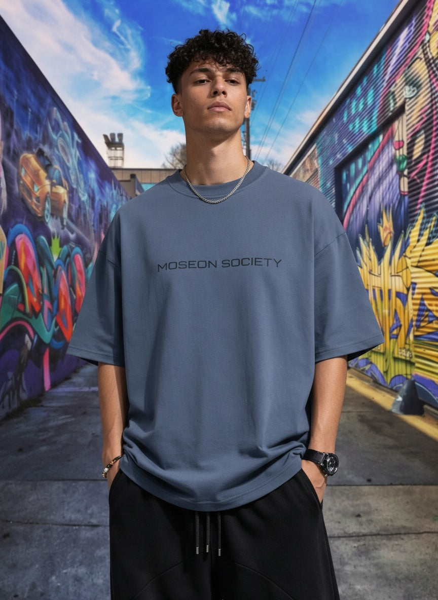 Tricou Oversize Lady In LA Graphic