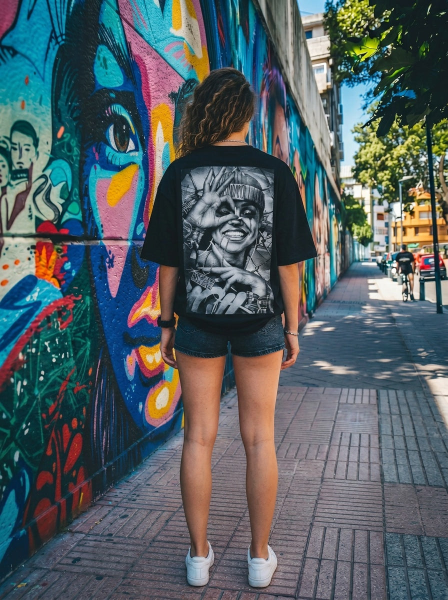 Tricou Oversize Us Style Graphic